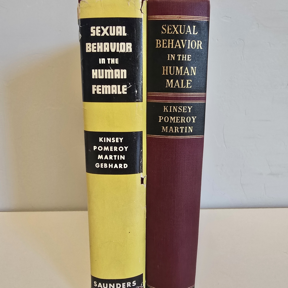 Alfred Kinsey Sexual Behavior In The Human Male & Female w/ DJ (1st Ed)